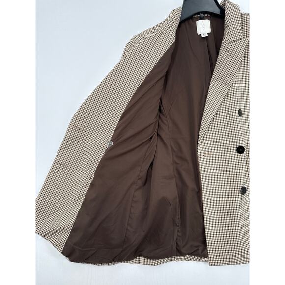 Joie blazer brown tan size M - Picture 5 of 11